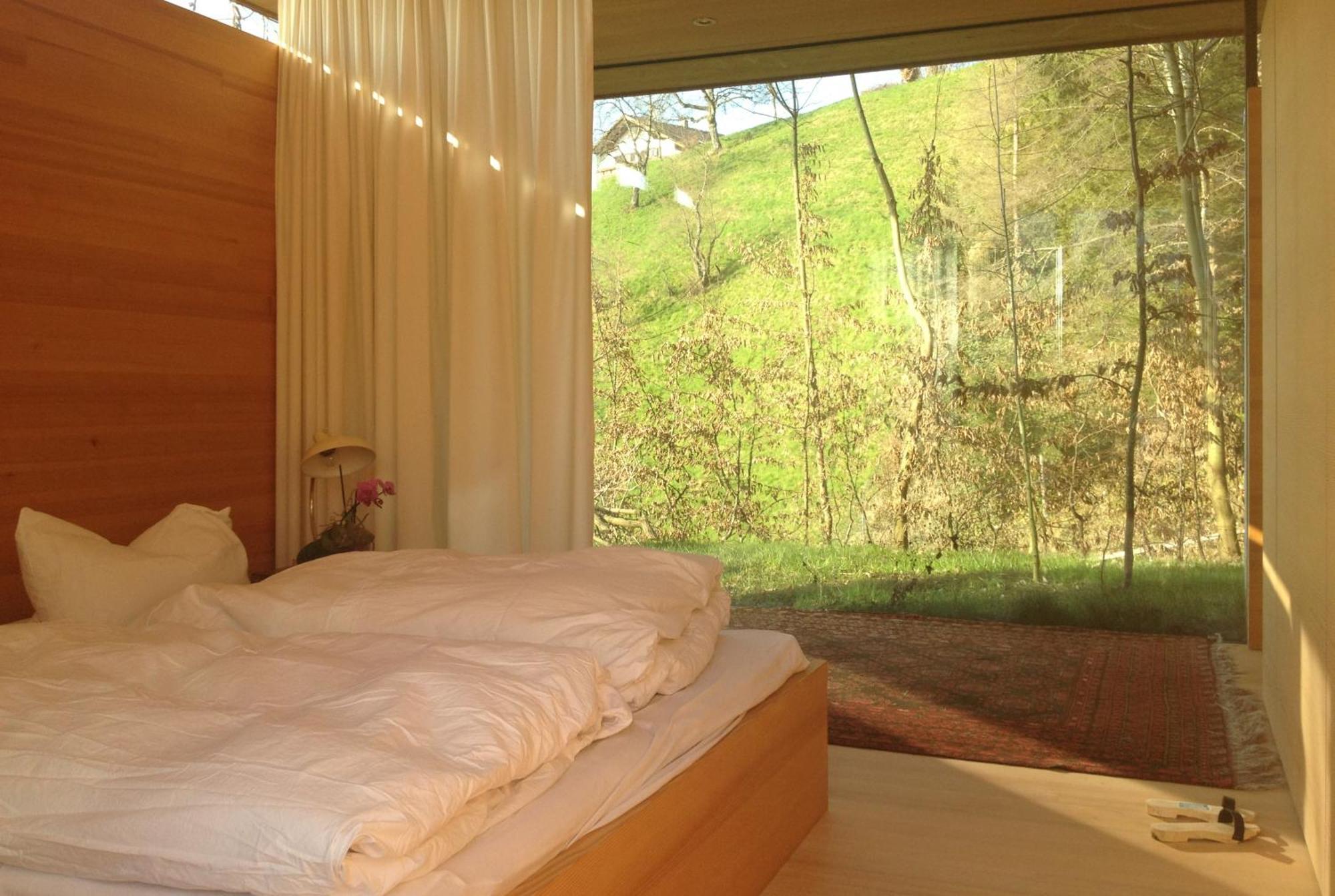 Apartament Haus Am Felsen, Ferien In Vorarlberger Architektur Bregencja Zewnętrze zdjęcie